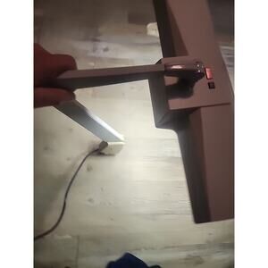 Mid Century Modern Table Lamp Dazor 8FL-100 Lamp Task Table Metal, Enamel Read